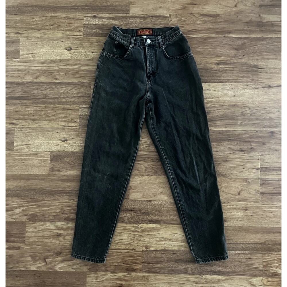High Rise Black Jeans